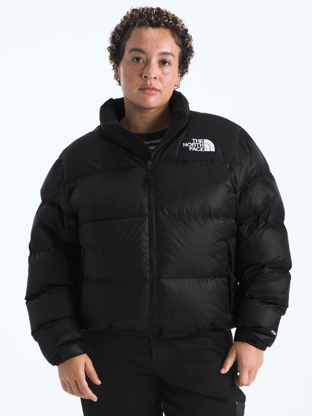 The North Face Women’s 1996 Retro Nuptse Jacket Hidden Hood Plus 3X Black